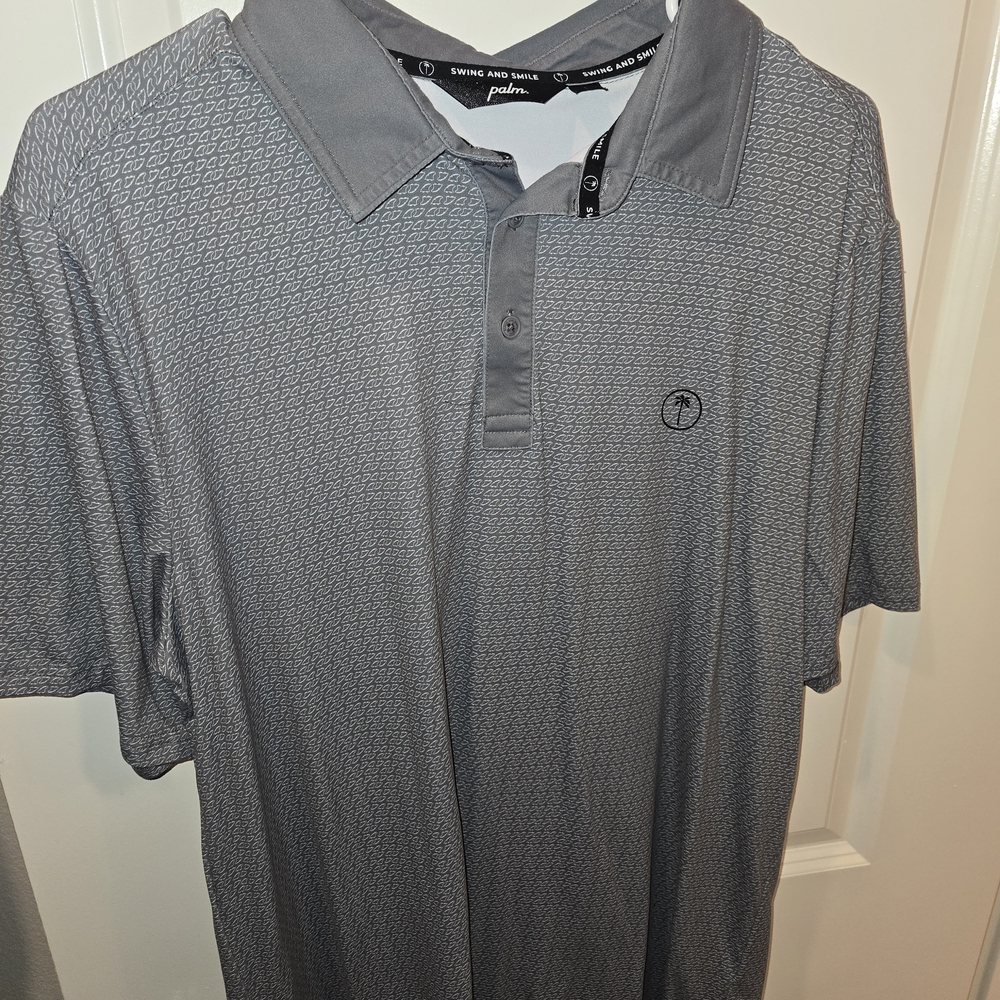 Palm Golf Co. Gray Golf Shirt